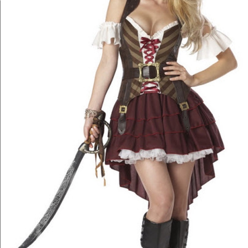 Sexy Swashbuckling Pirate Costume : Small
